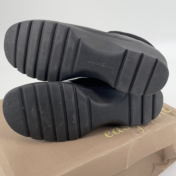 Easy Spirit Whelan Leather Ankle Boot Black Sz 5 - Picture 8 of 8